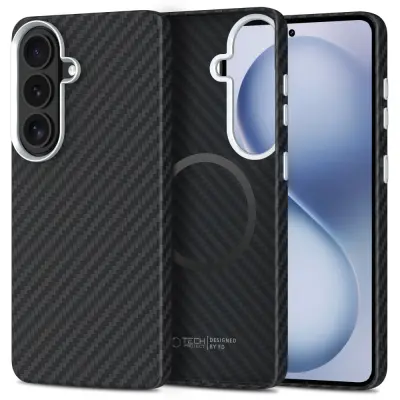 ZAŠČITNI OVITEK TECH-PROTECT ION CARBON MAGSAFE GALAXY S26 ZA SAMSUNG OCHR