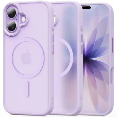 ZAŠČITNI OVITEK TECH-PROTECT MAGMAT MAGSAFE ZA IPHONE 17, MAT LAVENDER