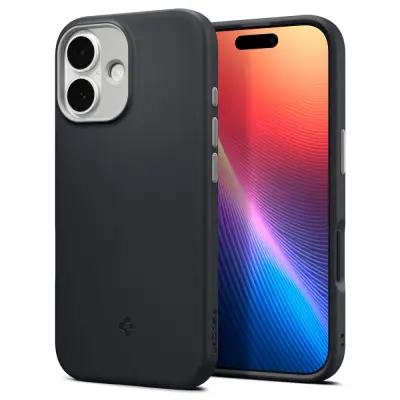 OVITEK SPIGEN NANO POP MAGSAFE ZA IPHONE 17 ČRNEGA RAZLIČJA