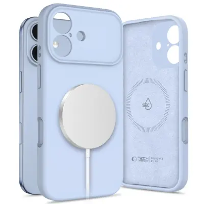 SILIKONSKI OVITEK TECH-PROTECT MAGSAFE ZA IPHONE 17 TRPEŽNA ZAŠČITA Z DIZAJNOM