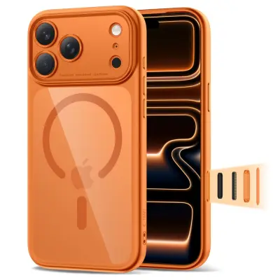 OVITEK TECH-PROTECT MAGPEAK ZA IPHONE 17 PRO MAX MAGSAFE COSMIC ORANGE PROZOREN