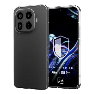 3MK PROZORNI OVITEK ZA XIAOMI 15T PRO 5G ZAŠČITNI OVITEK ZA TELEFON PROZOREN