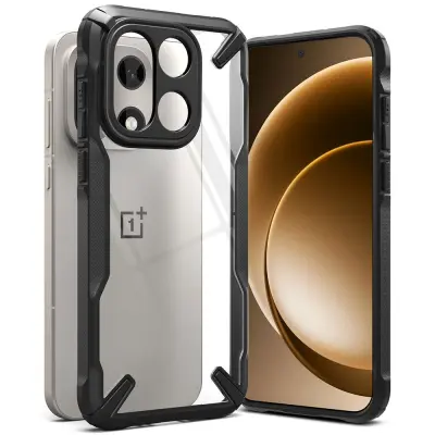 OVITEK RINGKE FUSION X ZA ONEPLUS 15, ZAŠČITNI, MAT, PROZOREN, ODPOREN PROTI UDARCEM