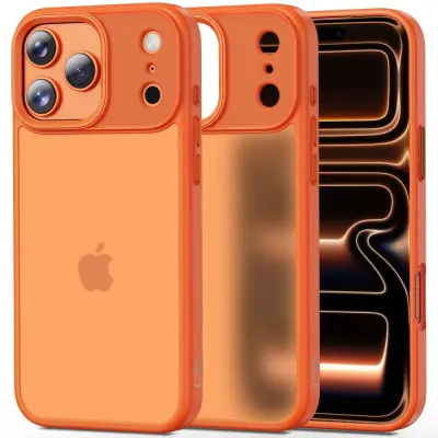 OVITEK TECH-PROTECT MAGMAT ZA IPHONE 17 PRO MAX, KOZMOSKO ORANŽEN, MAT Z ZAŠČITO