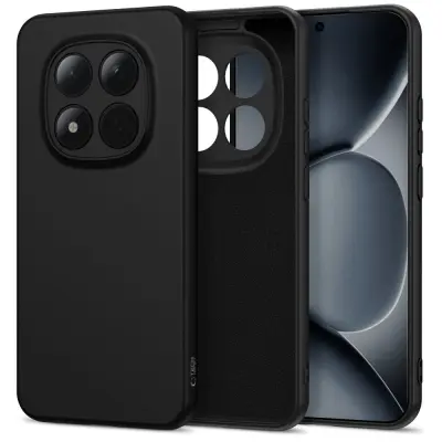 OVITEK TECH-PROTECT ICON ZA XIAOMI REDMI NOTE 15 PRO 5G VISOKA ZAŠČITA, ČRN