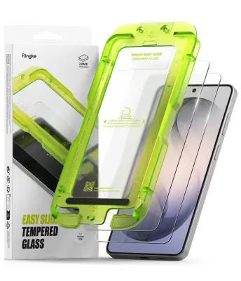 KALJENO STEKLO RINGKE ZA SAMSUNG GALAXY S26, ENOSTAVNO DRSENJE, 2 KOSA