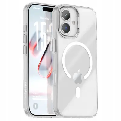 INNOSTYLE MAGNETNI OVITEK OJAČAN ZA MAGSAFE IPHONE 17 SREBRN