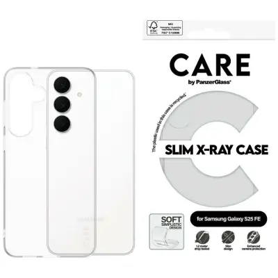 PANZERGLASS MODNI OVITEK ZA RENTGENSKI OVITEK ZA SAMSUNG GALAXY S25 FE Z ZAŠČITO IN FUNKCIJO