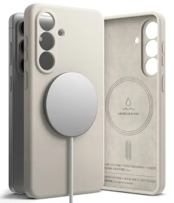 RINGKE SILIKONSKI MAGNETNI OVITEK ZA SAMSUNG GALAXY S26+ PLUS MAGSAFE STONE