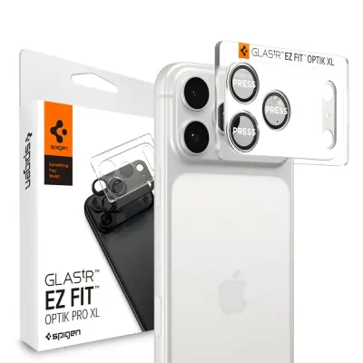 SPIGEN CAMERA PRO XL GLASS.TR EZ FIT ZA IPHONE 17 PRO SREBRNO ZAŠČITNO