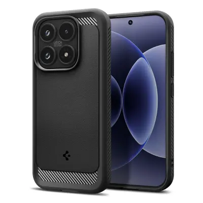 ZAŠČITNI OVITEK ZA TELEFON SPIGEN RUGGED ARMOR ZA XIAOMI 17 MAT ČRNEGA OBLIKOVALCA
