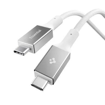 SPIGEN USB-C KABEL 240W 150CM ZA POLNJENJE TELEFONOV IN PRENOSNIKOV QI2.2 BEL