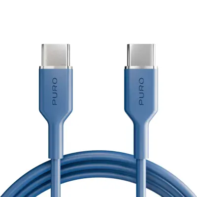 PURO ICON USB-C NA USB-C KABEL 1,5 M ZA TELEFONE, TABLICE IN HITRO POLNJENJE