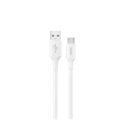 DUDAO MICRO USB KABEL 6A 1,2M ZA ANDROID TELEFONE, HITRO POLNJENJE, BEL