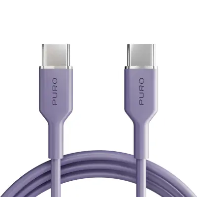 PURO USB-C NA USB-C KABEL 1,5 M ZA TELEFONE HITRO POLNJENJE VISOKE KAKOVOSTI