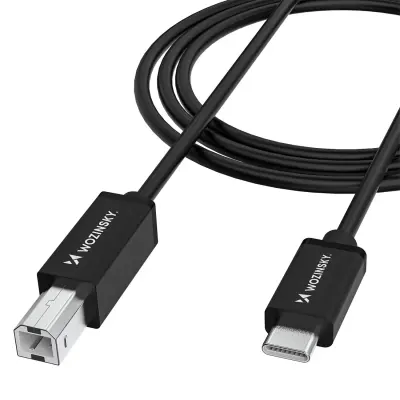 WOZINSKY USB-C NA USB-B KABEL 2M ZA TELEFONE IN TABLICE S PRENOSOM PODATKOV