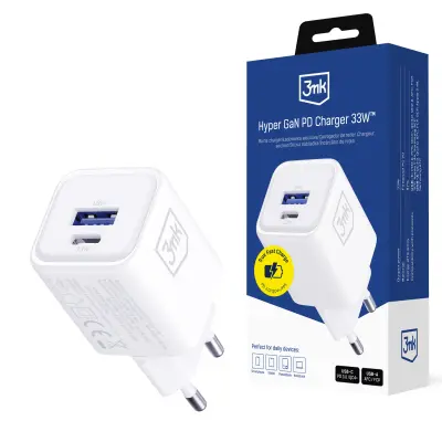 3MK HYPER POLNILEC PD 33W ZA IPHONE SAMSUNG QC4+ HITRO POLNJENJE