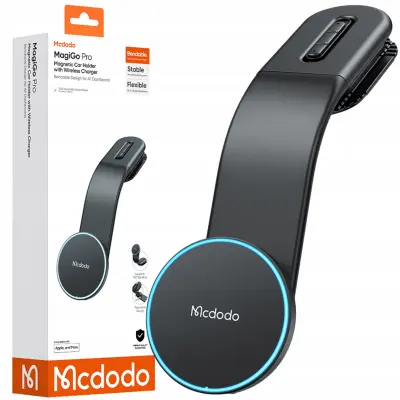 MCDODO AVTODOLŽNIK ZA MAGSAFE IPHONE 12 13 14 15 POLNILEC ZA ARMATURNO PLOŠČO