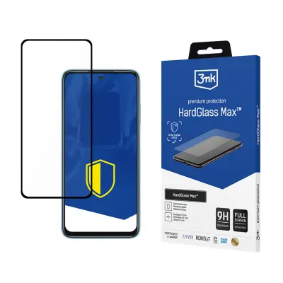 3MK KALJENO STEKLO HARDGLASS MAX ZA XIAOMI REDMI 10 2022 Z ZAŠČITO ZASLONA