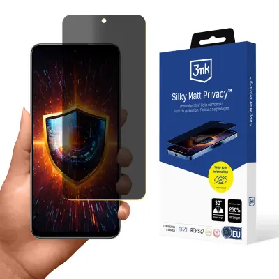 3MK SILKY MATT ZAŠČITA ZA ZASEBNOST ZA HONOR X7D Z ABSORPCIJO ODSEVOV
