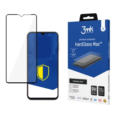 3MK ZAŠČITNO STEKLO HARDGLASS MAX ZA SAMSUNG GALAXY A14 4G 5G, FULL HD