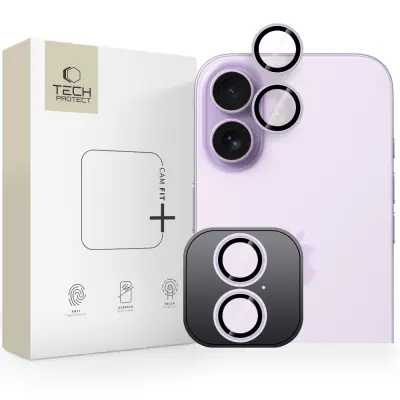 TECH-PROTECT OVITEK ZA KAMERO CAMRING FIT+ ZA IPHONE 16 16 PLUS 17, VZDRŽLJIV