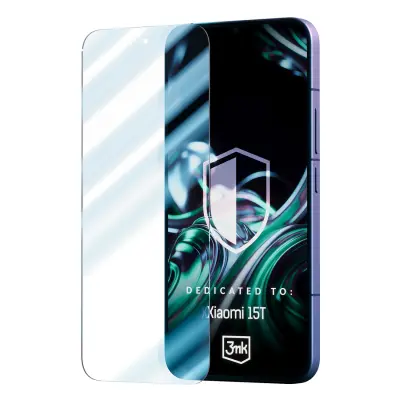 3MK FLEXIBLEGLASS ZA XIAOMI 15T 5G HIBRIDNO STEKLO ZAŠČITA PRED PRASKAMI