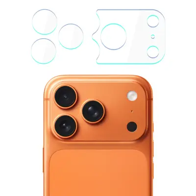 3MK ZAŠČITA LEČE ZA APPLE IPHONE 17 PRO IZ KALJENEGA STEKLA ZA ZAŠČITO KAMERE