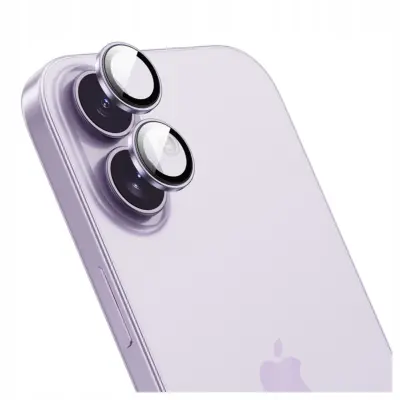 INNOSTYLE STEKLENI OVITEK ZA LEČO KAMERE ZA IPHONE 17 VIJOLIČEN