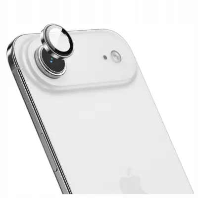 INNOSTYLE STEKLENI OVITEK ZA LEČO KAMERE ZA IPHONE 17 AIR, SREBRN