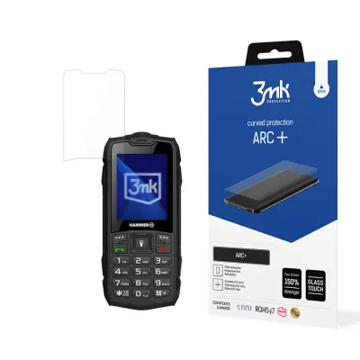 3MK ARC+ ZAŠČITA ZASLONOV MYPHONE PRED UDARCEM IN POLNO ODPORNOSTJO