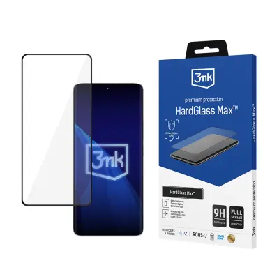 3MK ZAŠČITNO STEKLO HARDGLASS MAX ZA XIAOMI REDMI NOTE 13 PRO+