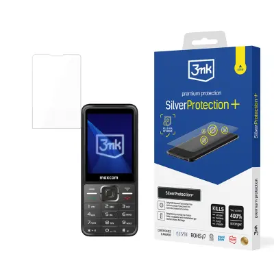3MK SILVERPROTECTION+ ZAŠČITNA FOLIJ ZA ZASLON MAXCOM CLASSIC MM244 Z LEPILOM