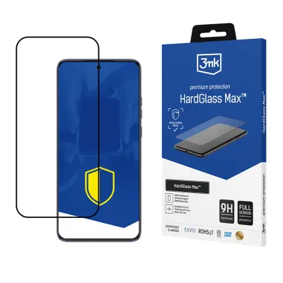 3MK KALJENO STEKLO HARDGLASS MAX ZA ZAŠČITO ZASLONA ZA MOTOROLA EDGE 50 NEO