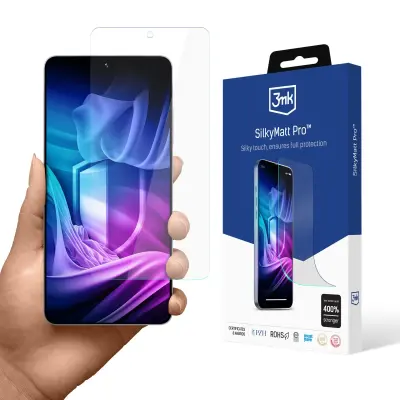 3MK SILKY MATT PRO KALJENO STEKLO ZA SAMSUNG GALAXY S26 ULTRA FULL GLUE 9H