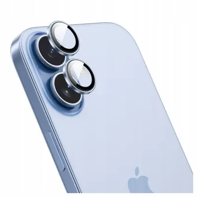 INNOSTYLE STEKLENI OVITEK ZA LEČO KAMERE ZA IPHONE 17 MODREGA OBLIKE