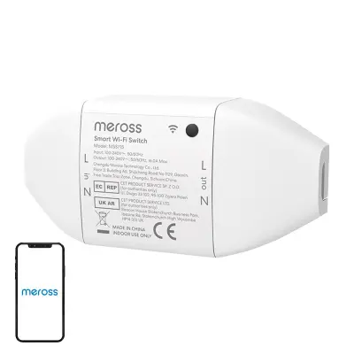 PAMETNO WIFI STIKALO MEROSS ZA ALEXO IN GOOGLE ASSISTANT HOMEKIT