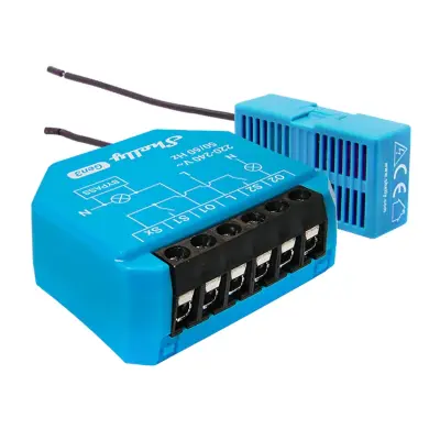 SHELLY 2-KANALNI KRMILNIK RAZSVETLJAVE ZA SISTEM PAMETNEGA DOMOVA B