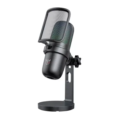 ONIKUMA M-730 MIKROFON ZA RAČUNALNIKE, PRENOSNIKE, PRETAKANJE, SNEMANJE, GLASNOST
