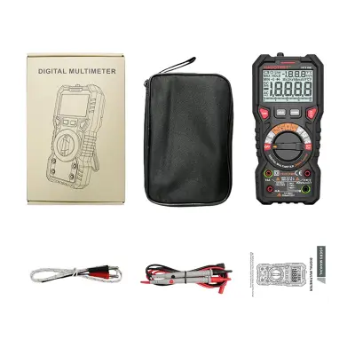 HABOTEST DIGITALNI MULTIMETER HT118E TRUE RMS NCV ZA MERJENJE NAPETOSTI IN TOKA