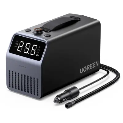 UGREEN 12V ELEKTRIČNA AVTOMOBILSKA ČRPALKA ZA PNEVMATIKE Z ZASLONOM 150 P