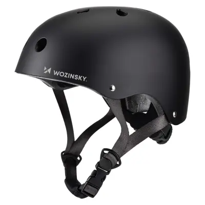 WOZINSKY BMX KOLESARSKA ČELADA ZA SKUTER 48-52 CM, LAHKA ZA OTROKE