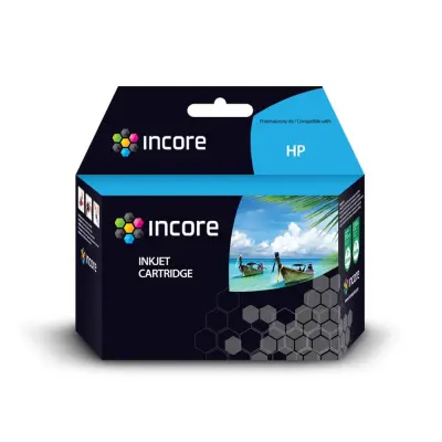TINTA INCORE PARA HP 711XL CZ133A PRETA PARA IMPRESSORA, 80ML, COMPACTA, PARA ESCRITÓRIO.