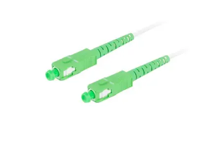 LANBERG PATCHCORD SM SC/APC-SC/APC SIMPLEX 25M G657B3 PARA INSTALAÇÃO EM