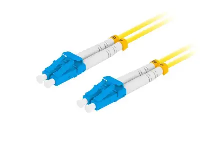 LANBERG PATCHCORD FIBRA ÓPTICA DUPLEX LC/UPC-LC/UPC 10M 3.0MM LSZH G657A1