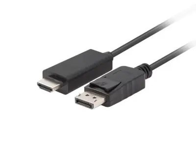CABO ADAPTADOR LANBERG DISPLAYPORT HDMI PARA PC, LAPTOP E MONITOR (VERSÃO DE 1 METRO)
