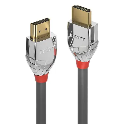 CABO HDMI DE ALTA VELOCIDADE LINDY, MACHO-MACHO, PARA TV, MONITOR E PROJETOR, 2 METROS, 4K UHD HDR.