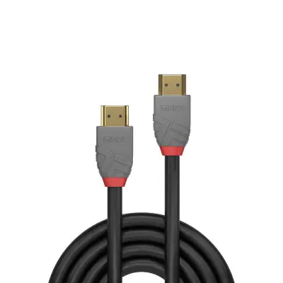 CABO HDMI LINDY DE ALTA VELOCIDADE PARA TV, MONITOR E PROJETOR, 1 METRO.