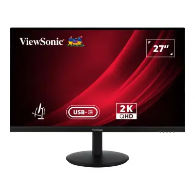 MONITOR VIEWSONIC DE 27 POLEGADAS, IPS, 4K QHD, 100HZ, HDMI, DP E HUB PARA ENTRETENIMENTO E COMPUTADOR.