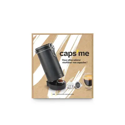 CAPSME PREMIUM PACK PARA NESPRESSO - CONJUNTO DE CÁPSULAS REUTILIZÁVEIS SEM CAFÉ